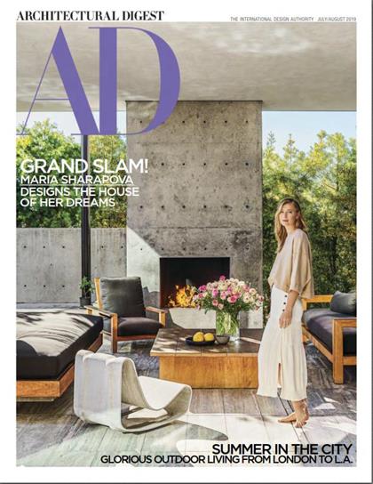 【美国版】安邸AD（Architectural Digest）2019年7-8月合刊