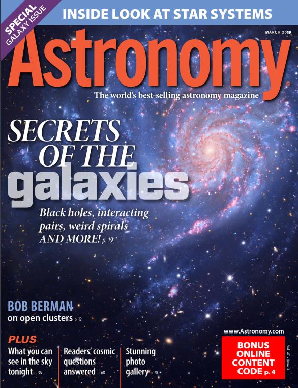天文学（Astronomy）2019年3月