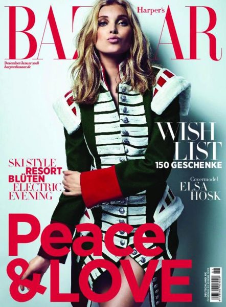 【德国版】Harper’s Bazaar（时尚芭莎） 2017年12月-2018年1月