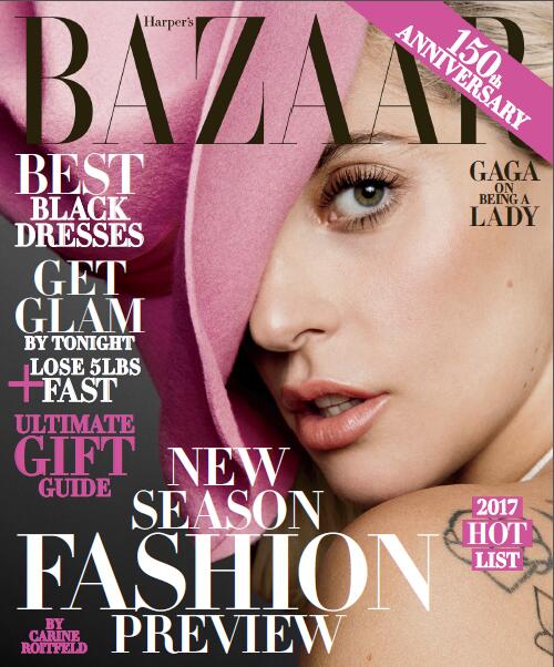 【美国版】Harper’s Bazaar（时尚芭莎） 2017年1月