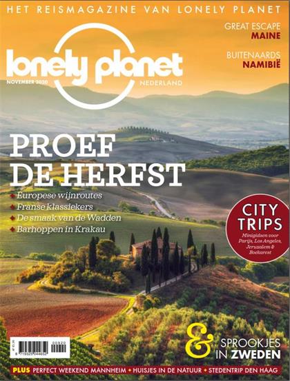【荷兰版】孤独星球（Lonely Planet）2020年11月