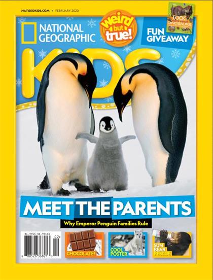 【美国版】美国国家地理少儿版（National Geographic Kids）2020年2月