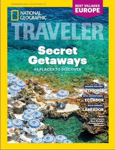 【美国版】美国国家地理旅行者（National Geographic Traveler）2018年8-9月