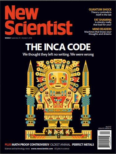 新科学家（New Scientist）2018年9月29日