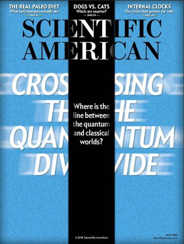 科学美国人（Scientific American）2018年7月