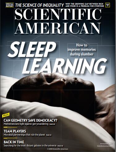 科学美国人（Scientific American）2018年11月