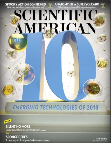 科学美国人（Scientific American）2018年12月