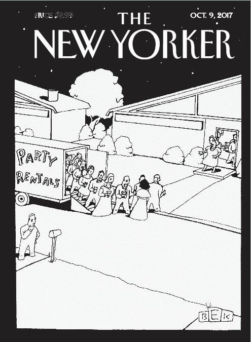 The New Yorker（纽约客） 2017年10月9日