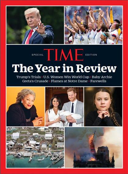 时代周刊（Time）特刊 – A Year In Review 2019