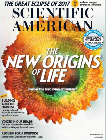 Scientific American（科学美国人） 2017年8月