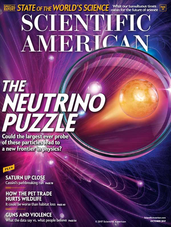 Scientific American（科学美国人） 2017年10月