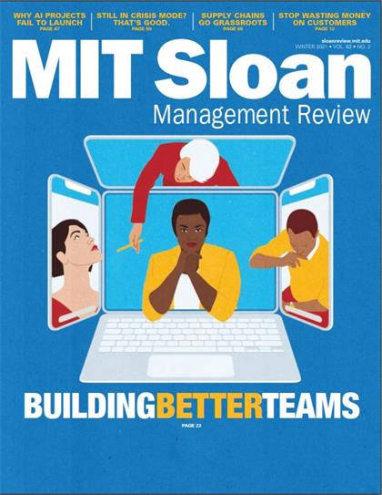 麻省理工斯隆管理评论（MIT Sloan Management Review）2021年冬季刊