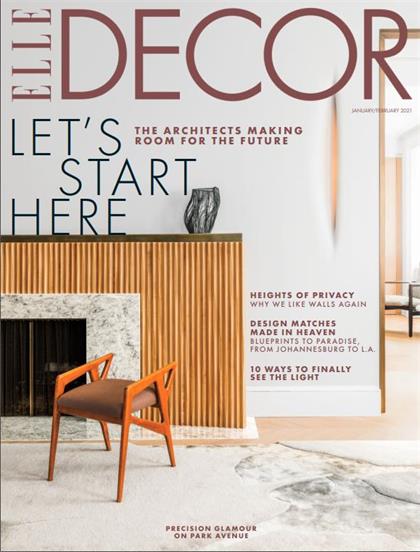 【美国版】家居廊（Elle Decor）2021年1-2月