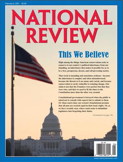 国家评论（National Review）2021年2月8日