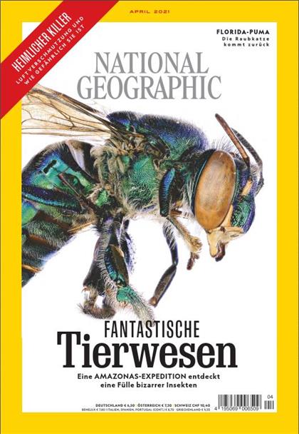 【德国版】美国国家地理（National Geographic）2021年4月