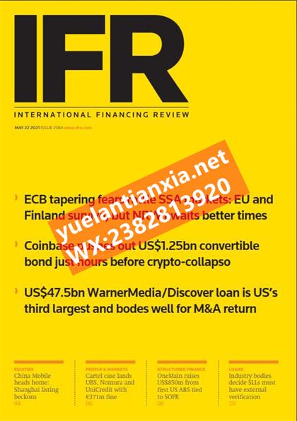 国际金融评论（IFR）2021年5月22日